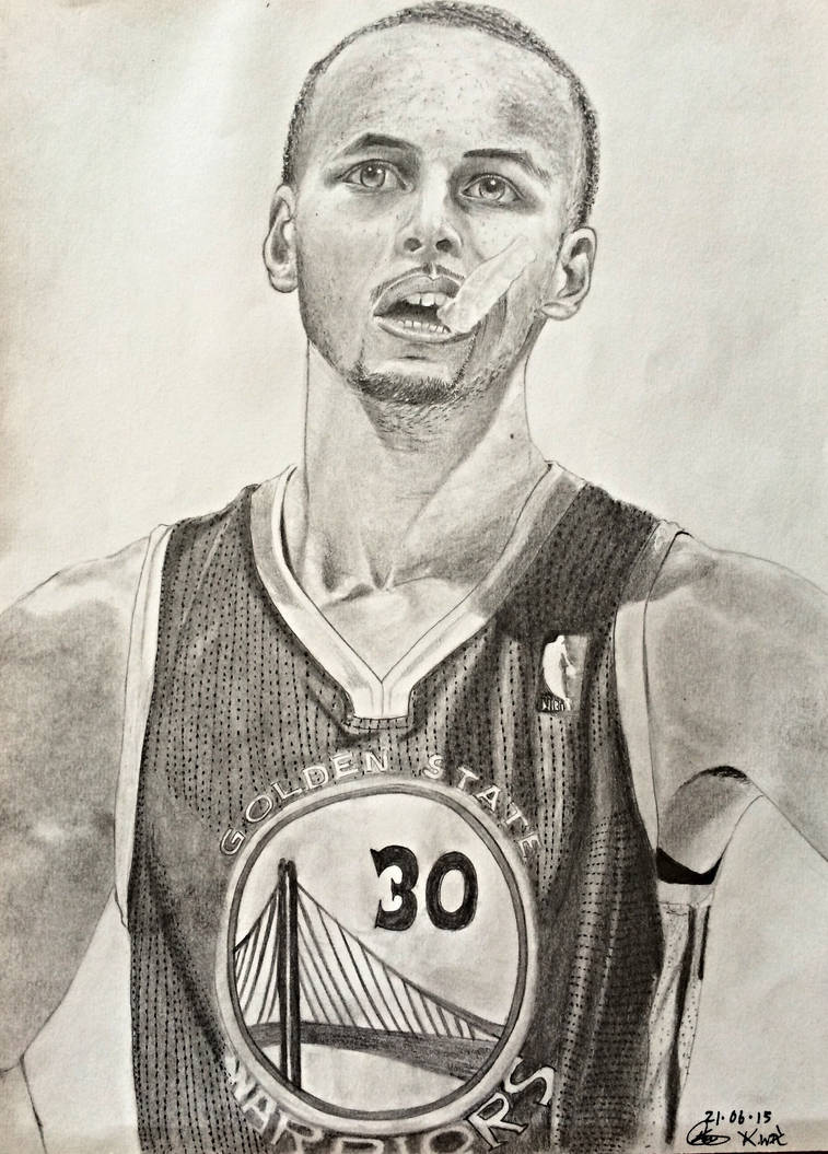 Portrait of Stephen Curry by DawnXbyugen on DeviantArt