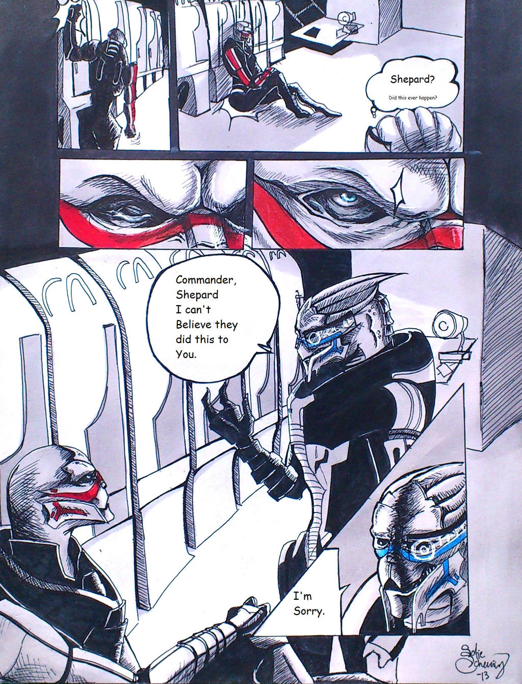 Turian Shepard Meet Turian Shepard- The Dream page 2 by Aku-Soku-San on DeviantArt