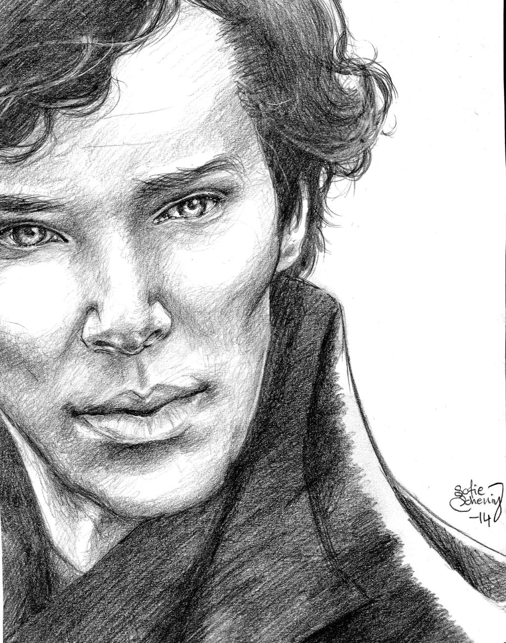 Moody Sherlock Holmes [Benedict Cumberbatch]