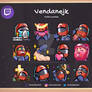 Twitch emotes for Vendanejk