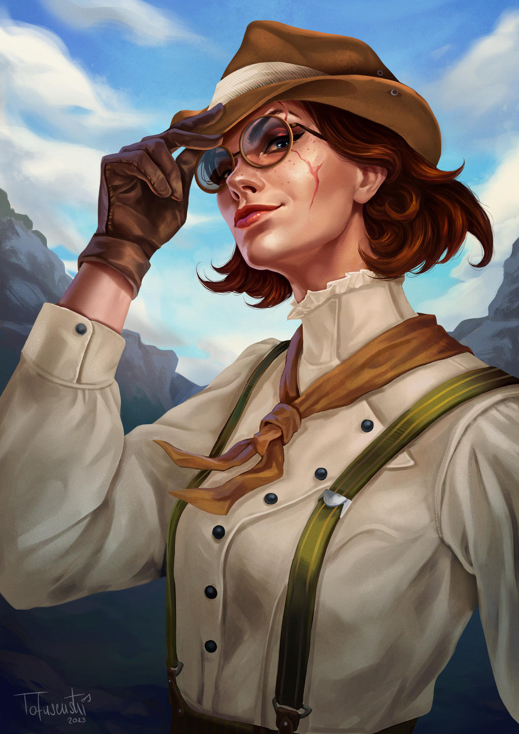 Elizabeth Devaux - RDR commission, white version by Tofusenshi on ...