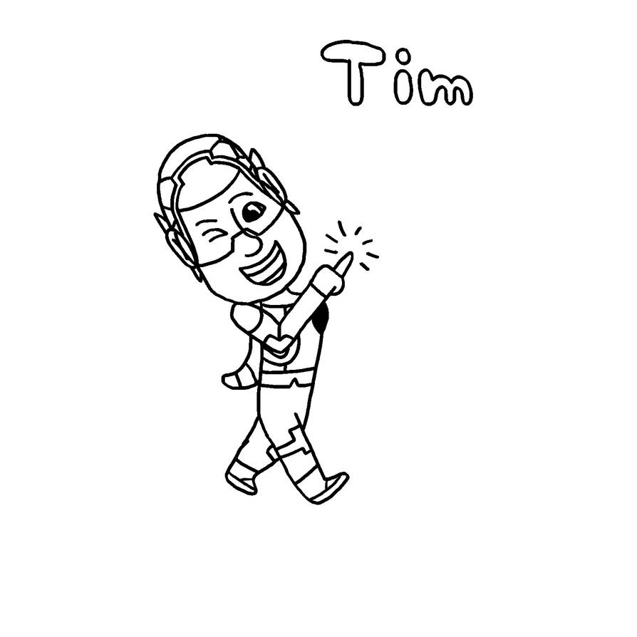 Tim Heese Tim colouring by UlrichSamurai on DeviantArt