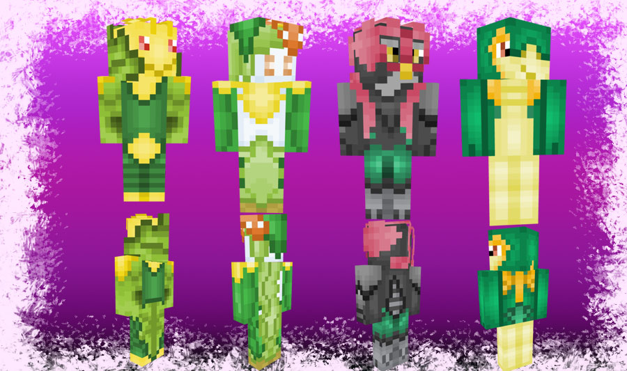 pokemon girl  Minecraft Skins