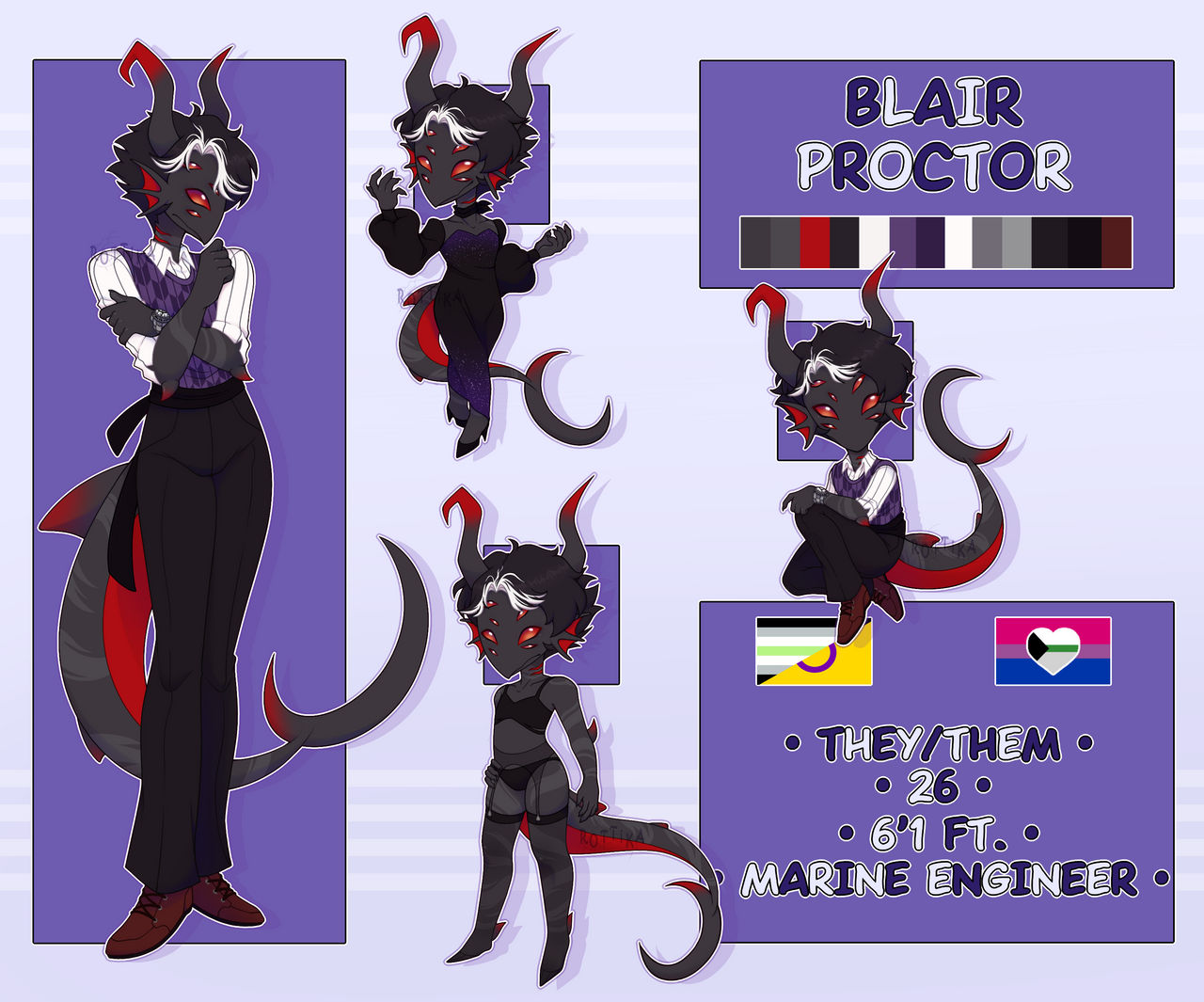 Ref Customize Design REF - Blair Proctor by Rottika on DeviantArt