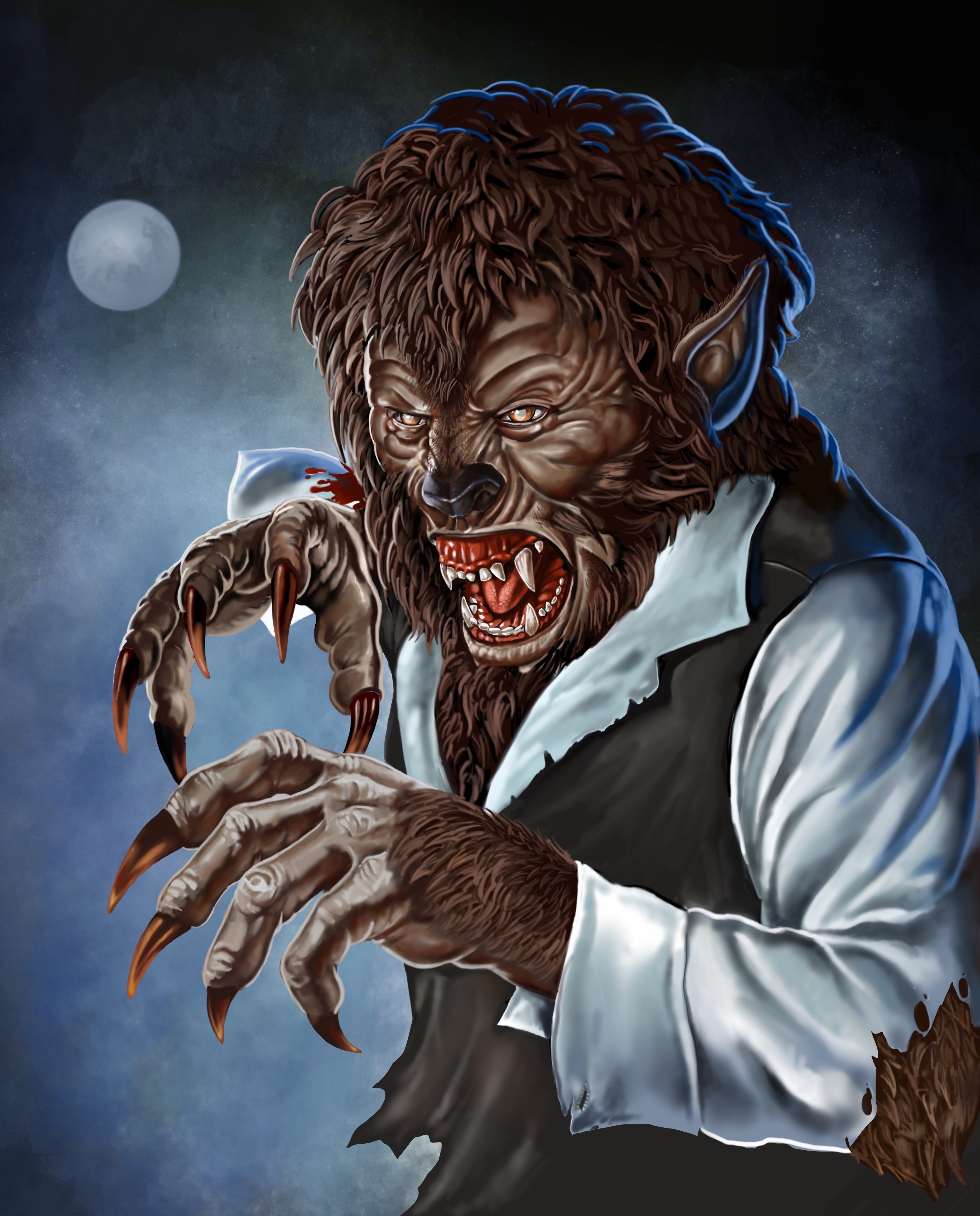 wolfman by drazebot on DeviantArt