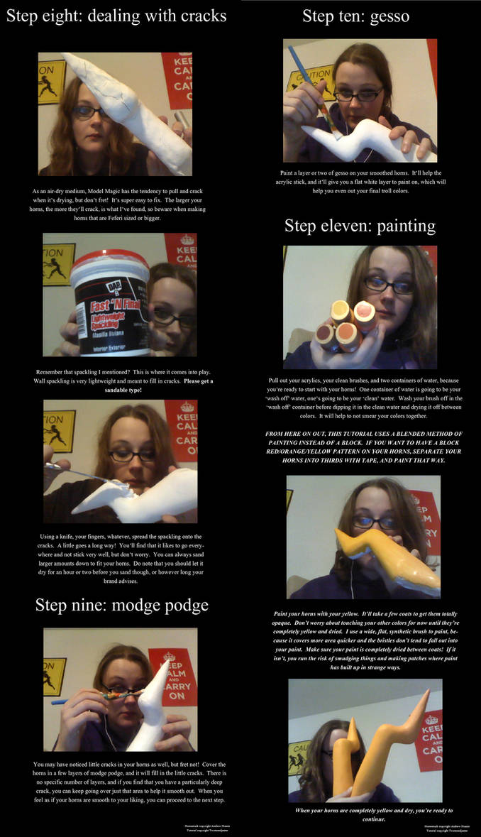 Homestuck Model Tutorial Homestuck Troll Horns Tutorial 3/4 by TwoToned-Jester on DeviantArt