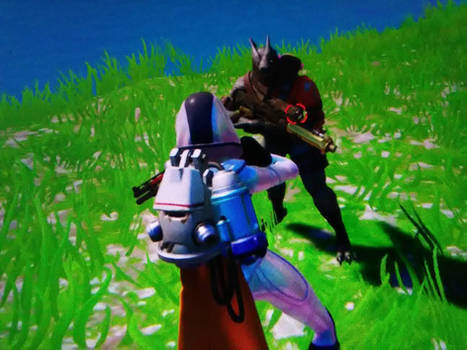 Me and Babe at Fortnite XD