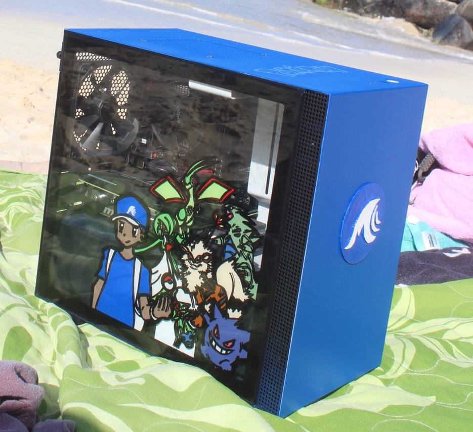 Pokemon Computer Case Art by elizabethpkcosta on DeviantArt