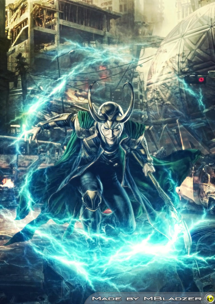 The Avengers Loki Energy Wallpaper by MBladzer on DeviantArt