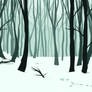 Snowy Forest Scenery Practice