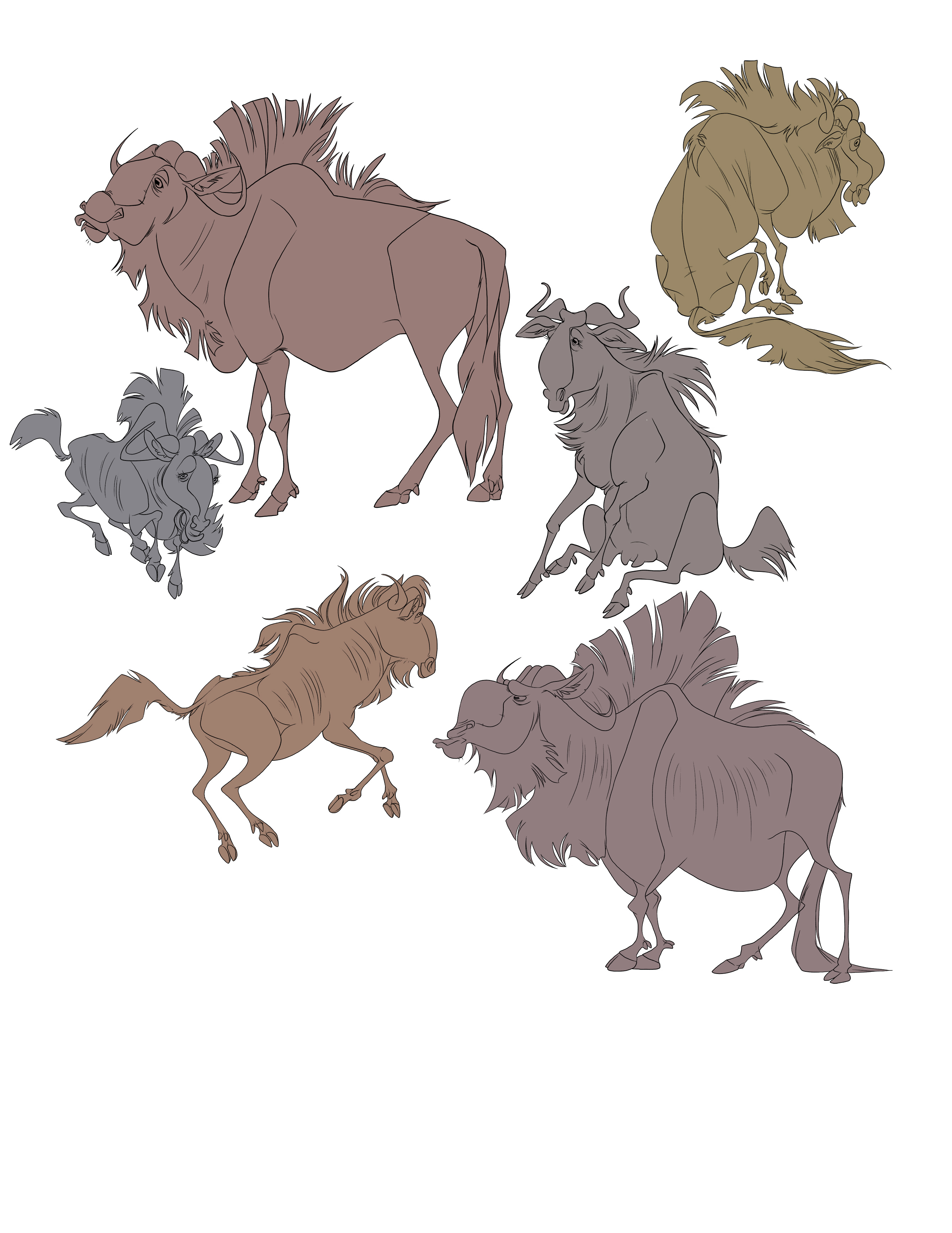 Stylized Challenge Wildebeest- WIP