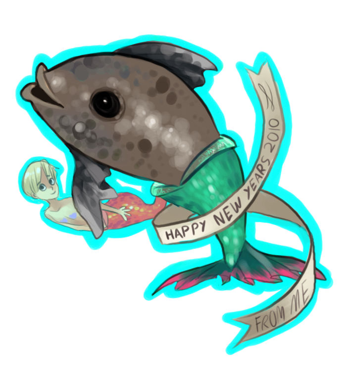 New Years Merfish by Areyouonfireyet on DeviantArt