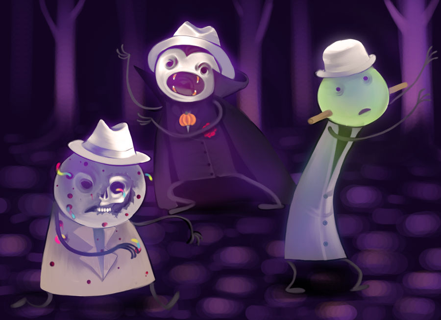 Problem Sleuth Halloween by Areyouonfireyet on DeviantArt