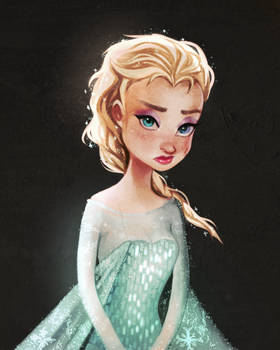 Portrait of Queen Elsa