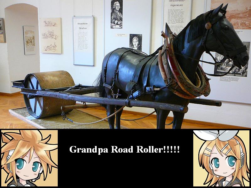 Grandpa Road Roller