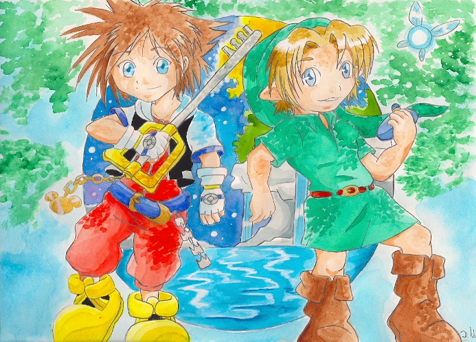 Sora et Link