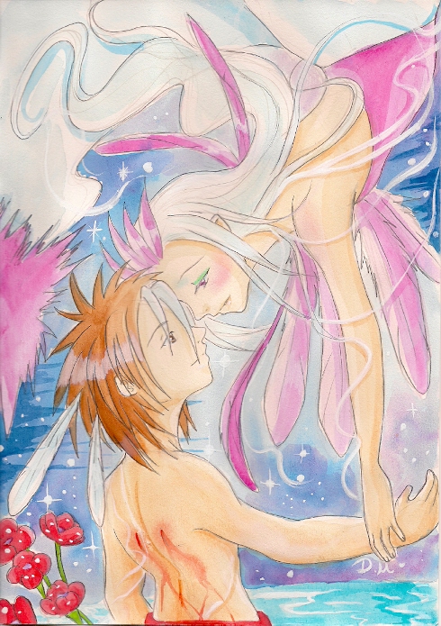 Le cygne et L'ange by ZeldaPeach