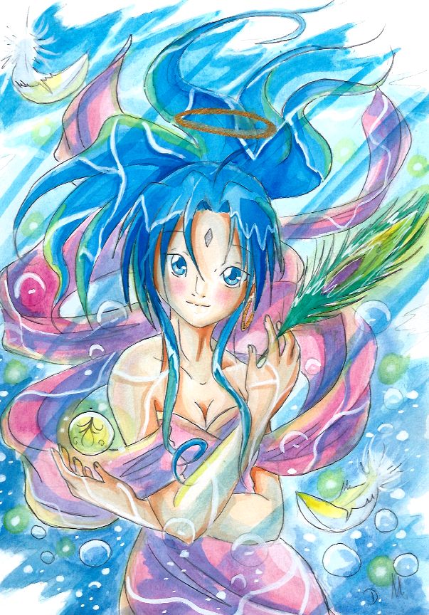 Nayaka aquarelle by ZeldaPeach