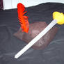 Felt Pirate Hat and Sword