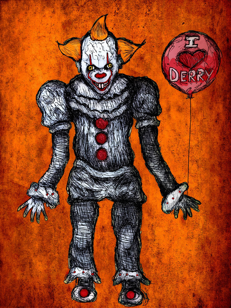 Pennywise Core Pennywise character study by MaskedMidnight on DeviantArt