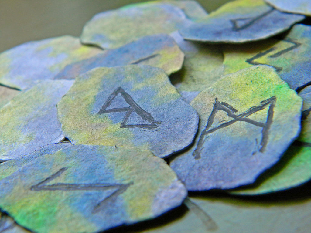 Paper Nordic Runes by feather-set on DeviantArt