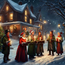 Carolers: Holidays - 001