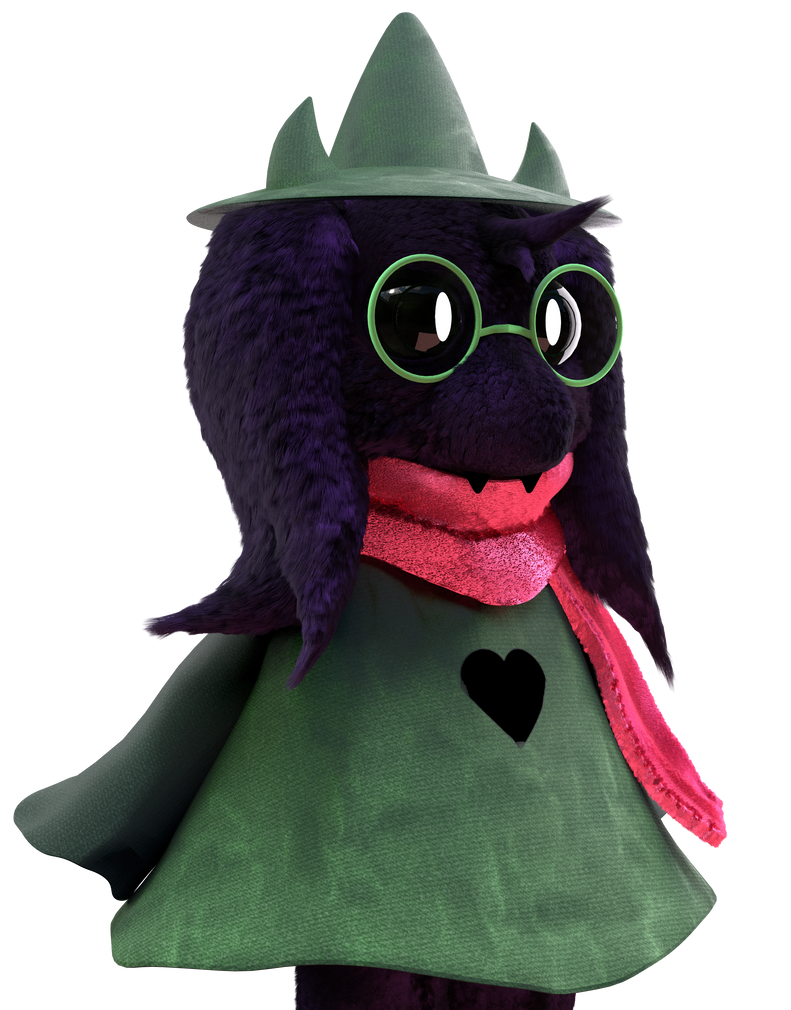 Rralsei Mask DeltaRune - Ralsei Model by SterlingFM on DeviantArt