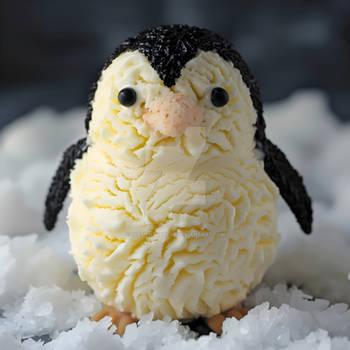 Penguin ice cream