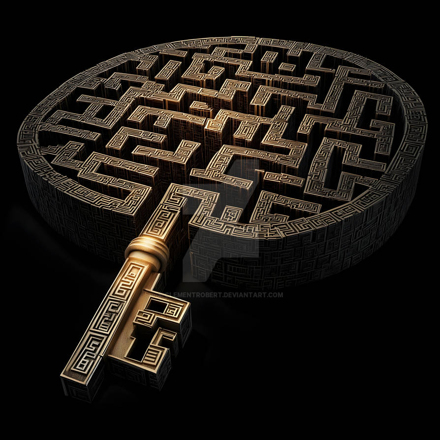 Shield Maze Key Key maze by clementrobert on DeviantArt