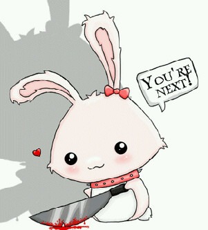 Killer bunny by PandaHero01 on DeviantArt Killer bunny by PandaHero01 on DeviantArt