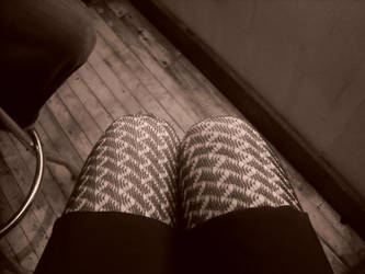 Knees in Sepia