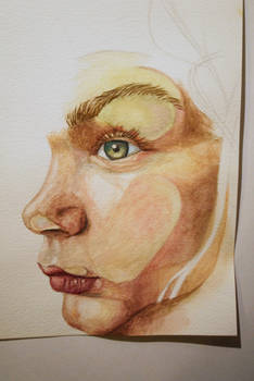 unfinished portrait - Nuala