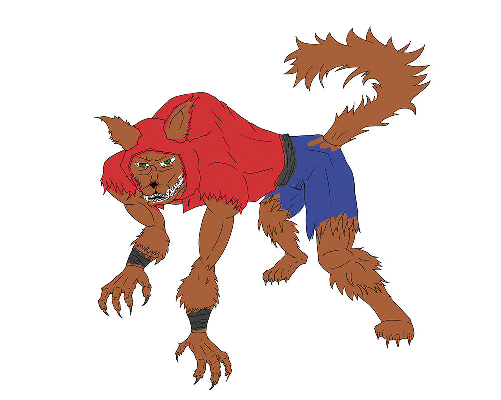 Werewolf solid colors by CarlosRPC on DeviantArt