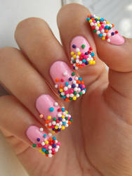 Sprinkled Nails