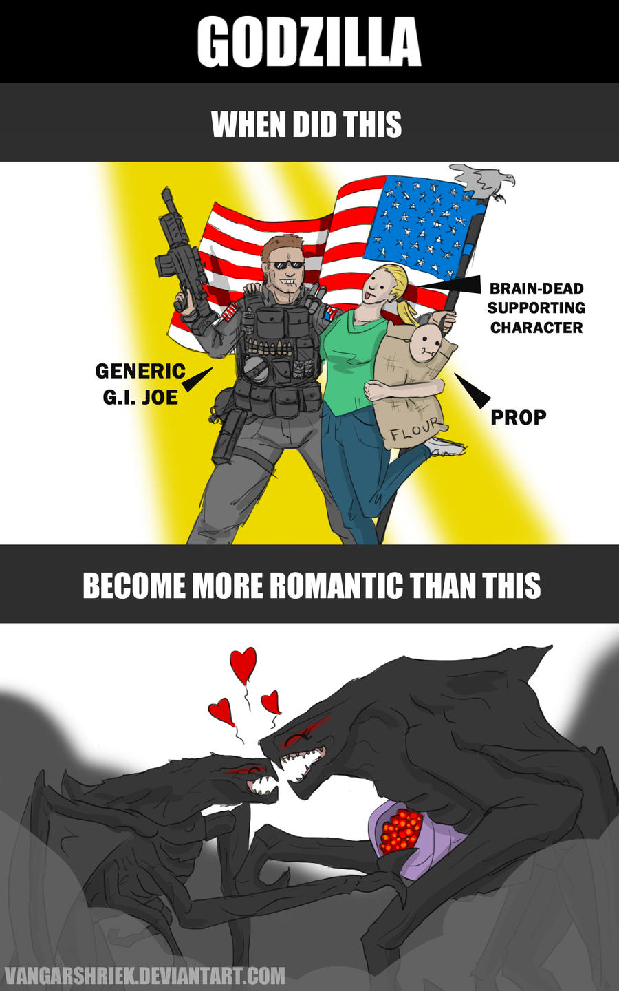 (Godzilla Spoilers) Bad Romance