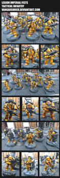 Legion Imperial Fists - Tactical Infantry