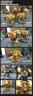 Legion Imperial Fists - Dreadnought Talon