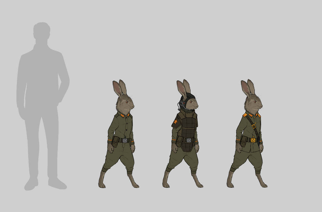Bunny Soldiers! by AlienLizard123 on DeviantArt