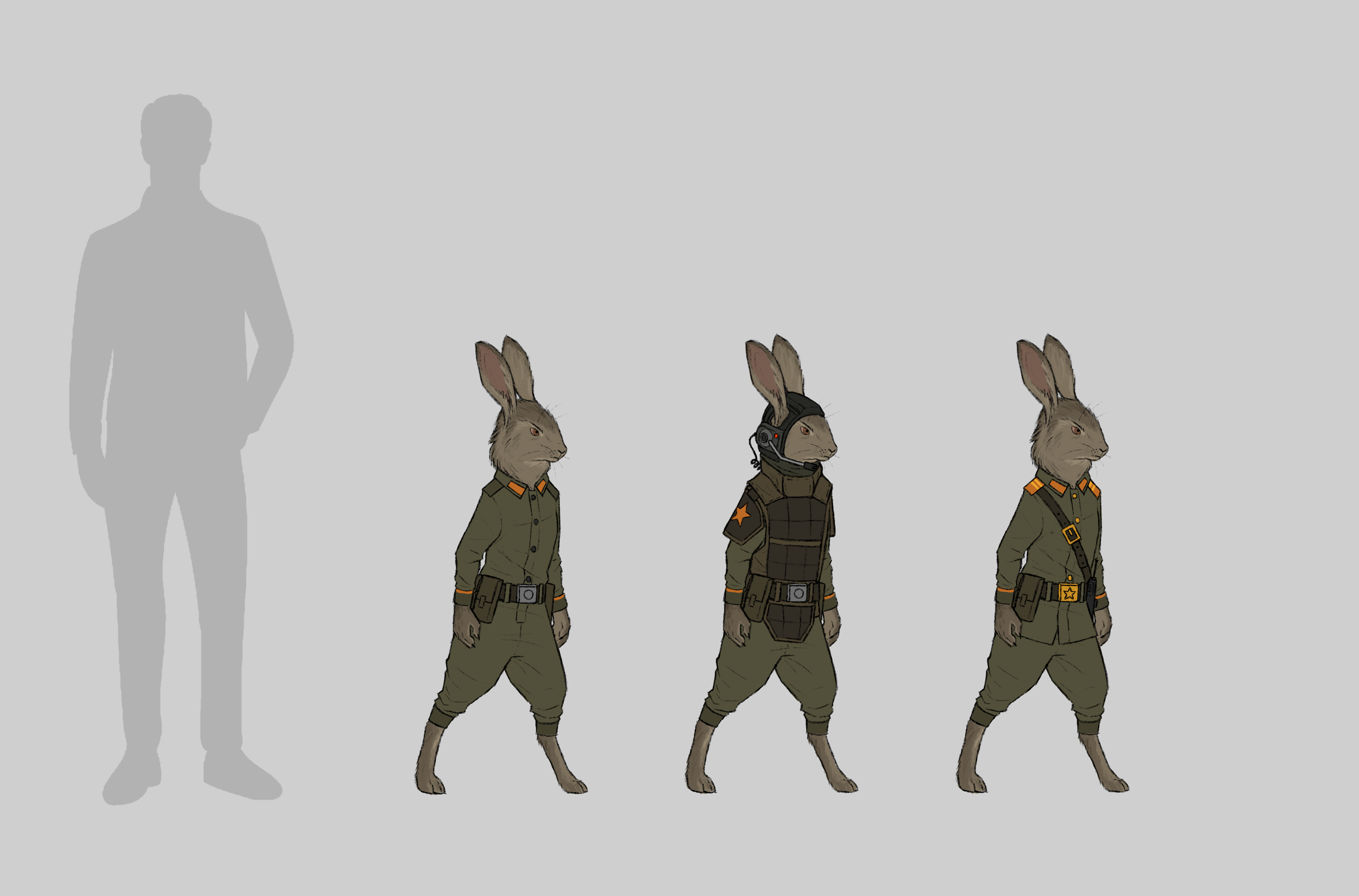 Bunny Soldiers! by AlienLizard123 on DeviantArt
