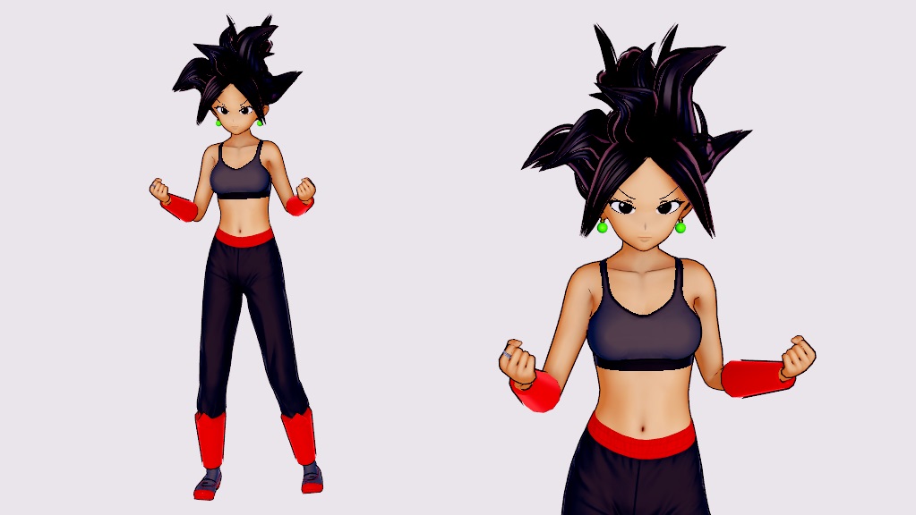 Black Caulifla - Dragon Ball Xenoverse 2 Mod by zFeraz on DeviantArt