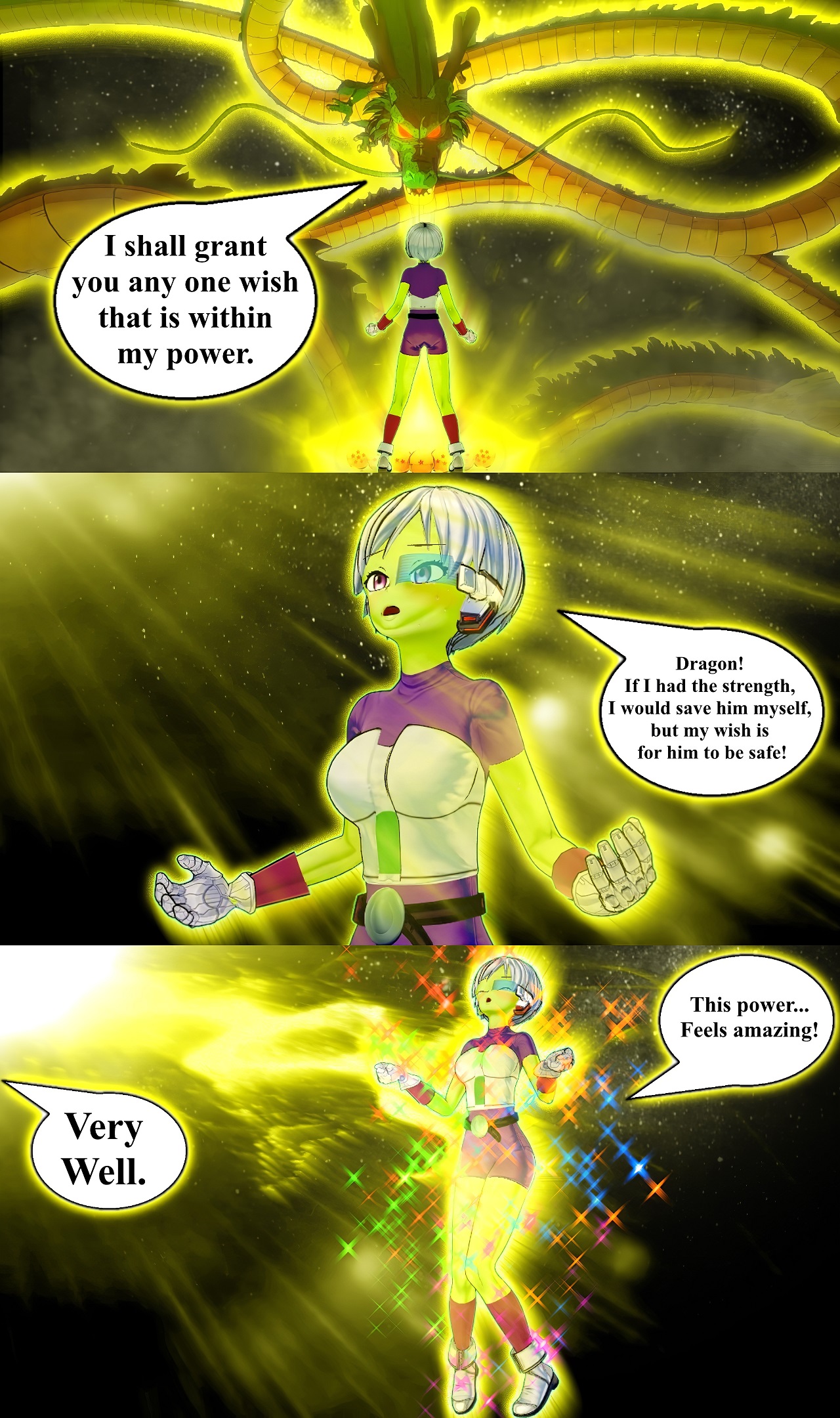 Dragon Ball Xenoverse - Shenrons Wishes Translated - What they