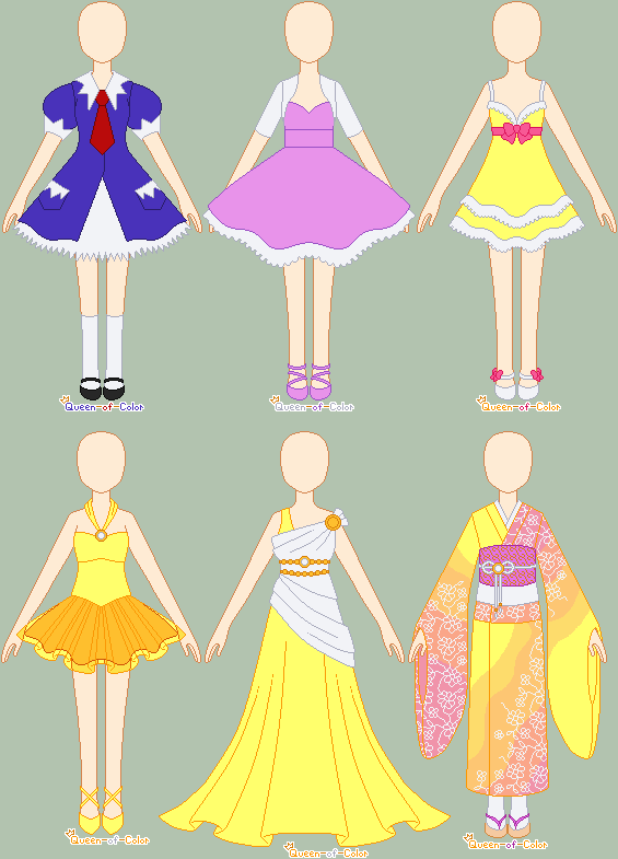 p: Outfits for Rena