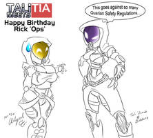 Ops Birthday - Tali meets Tia