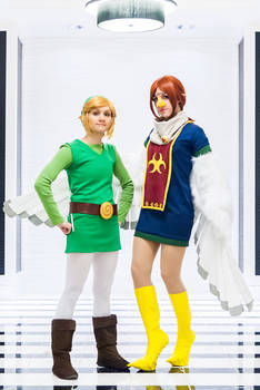 Wind Waker: Link and Medli