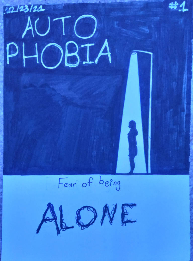 Autophobia Fancy Lettering Drawing fears... #1 Autophobia by Yuuisart on DeviantArt