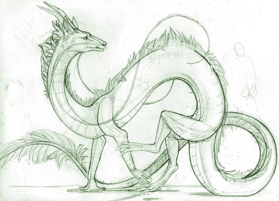 Haku- spirited away sketchie