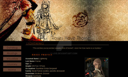 Rose Have Thorns V1
