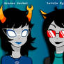 Homestuck - Aranea and Latula