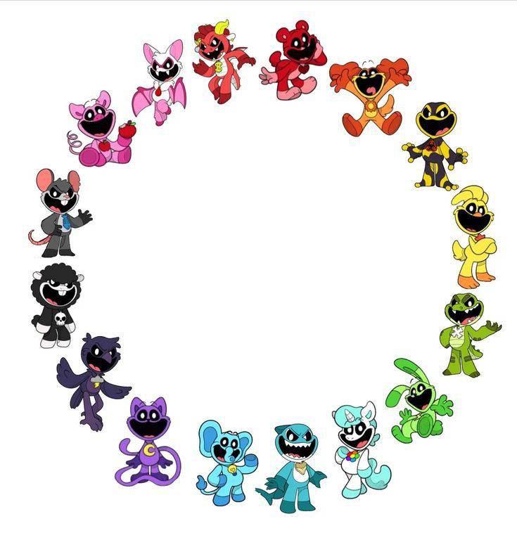 Dark Critters Smiling Critters And Nightmare Critters Characters by ...