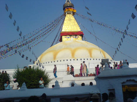 Baudha Stupa, Kathmandu, Nepal